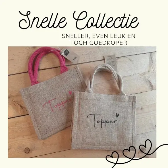 tasje topper