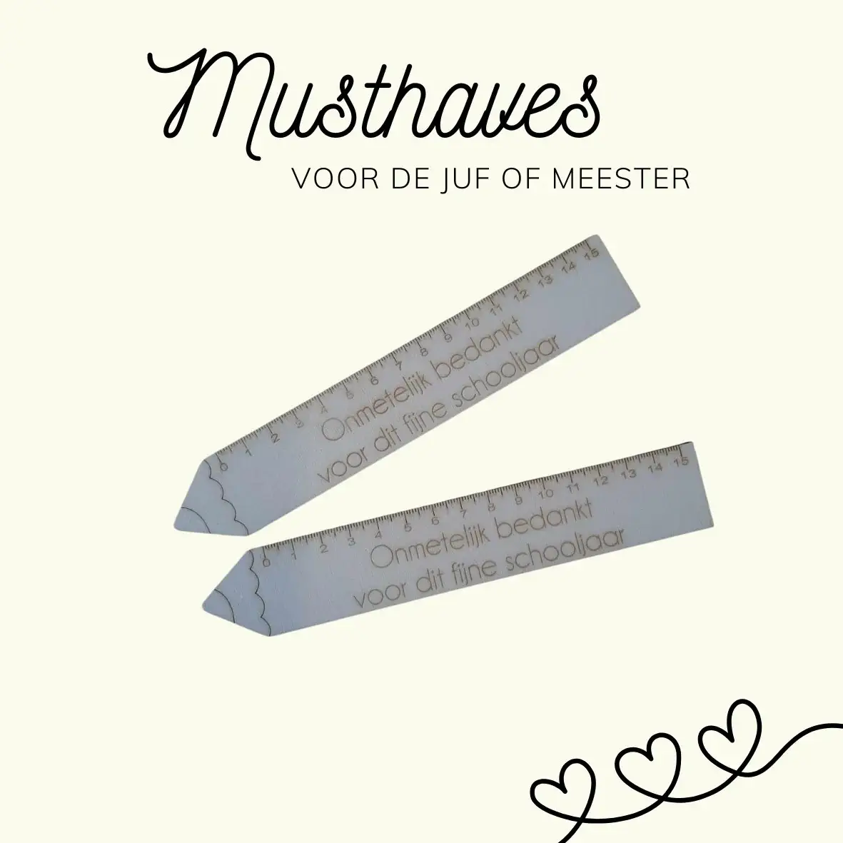 Meetlat in hout